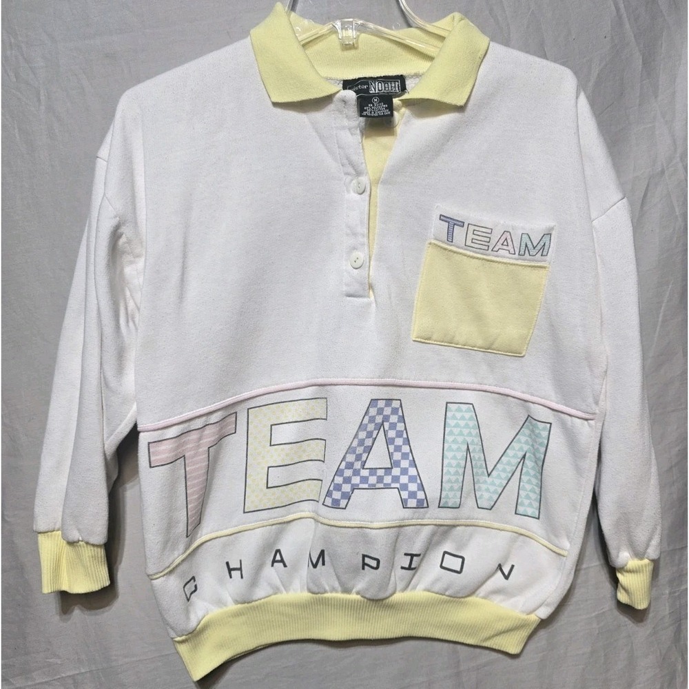 Vintage Women's  Sweatshirt M Mister Noah Ream Champion